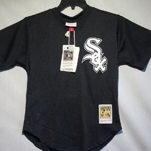 NWT Mitchell & Ness Jersey Youth Bo Jackson White Sox Cooperstown Collection Med